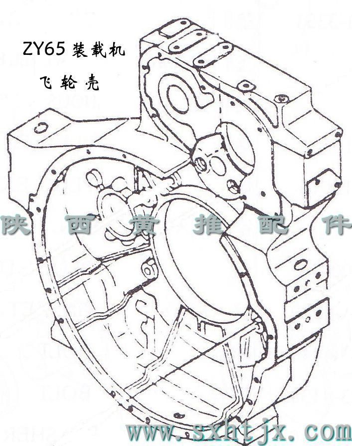 ZY65装载机飞轮壳